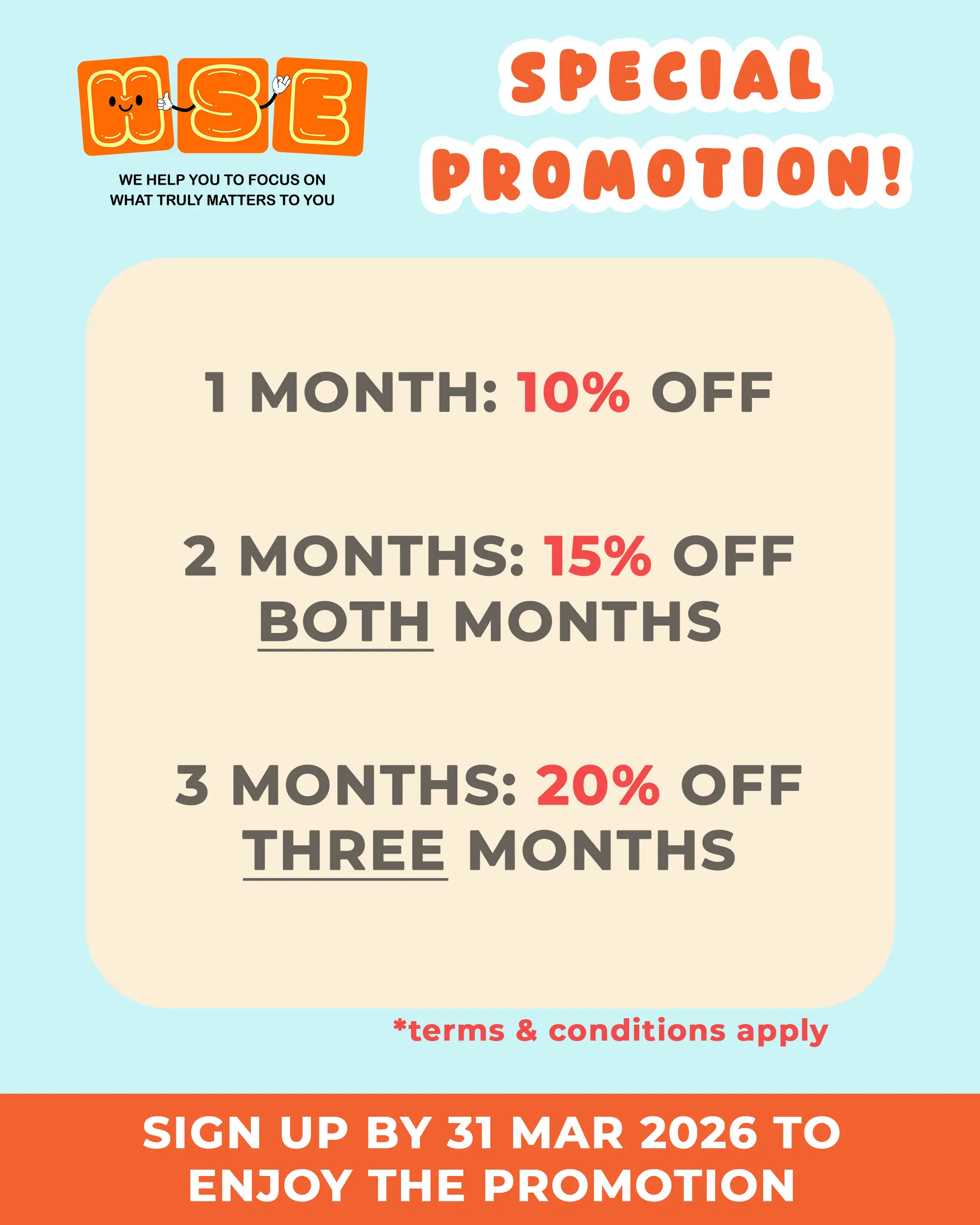 REGULAR CLEANING PROMOTION